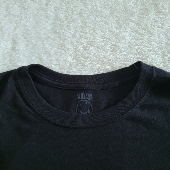 NIRVANA☸️ Smiley Face😊 Logo Tee👕 - Picture 4 of 10